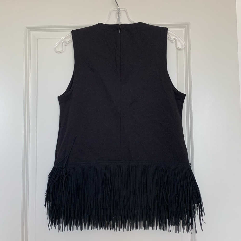 J.CREW KNIT TOP WITH FUN FRINGE - Picture 5 of 7